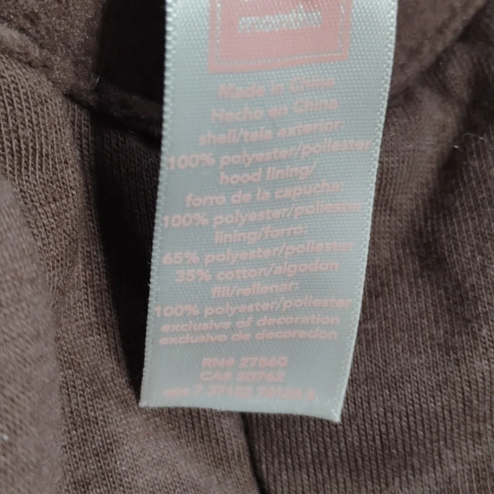 Carter's double zipper insulated jacket